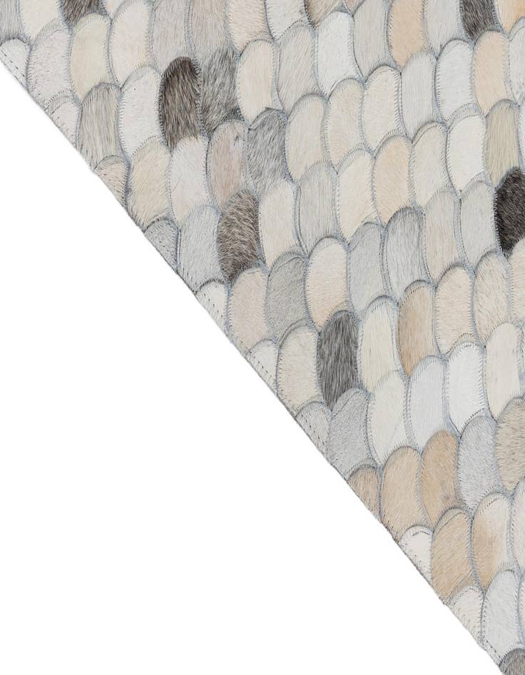 Detail image of  5' x 8' Cowhide Leather Rug