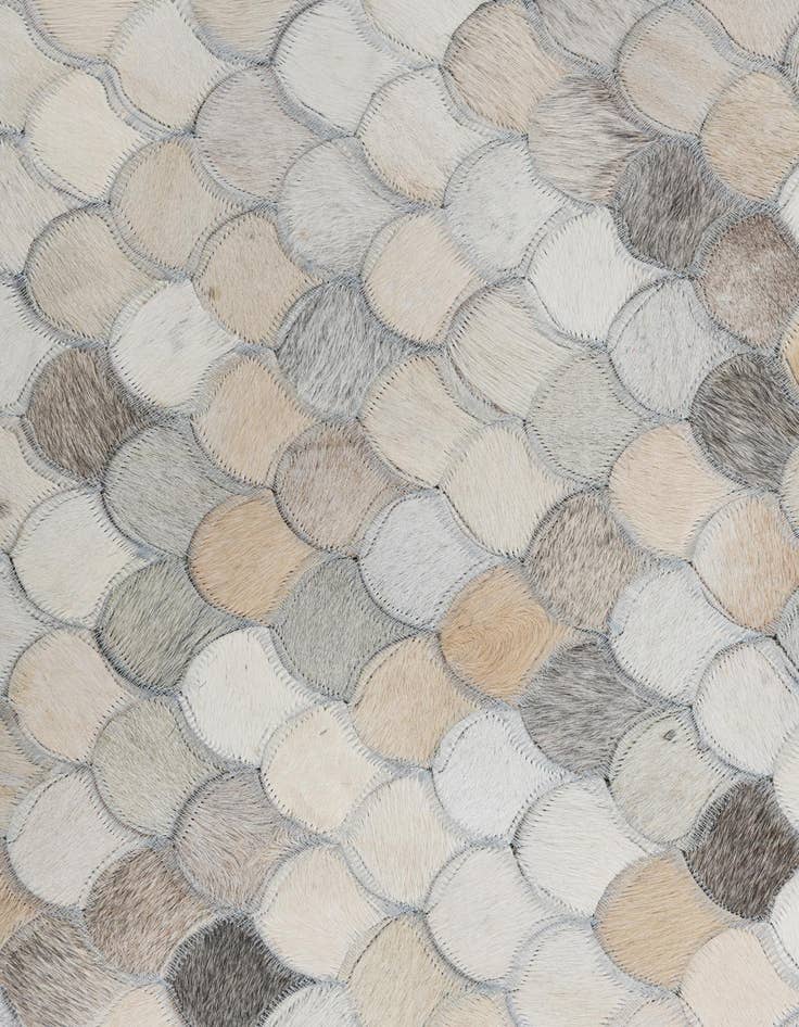 Detail image of  5' x 8' Cowhide Leather Rug