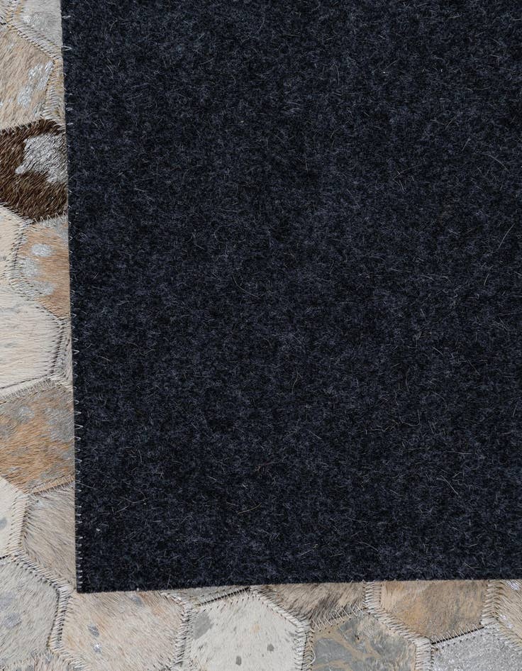 Detail image of  5' x 8' 1 Cowhide Leather Rug