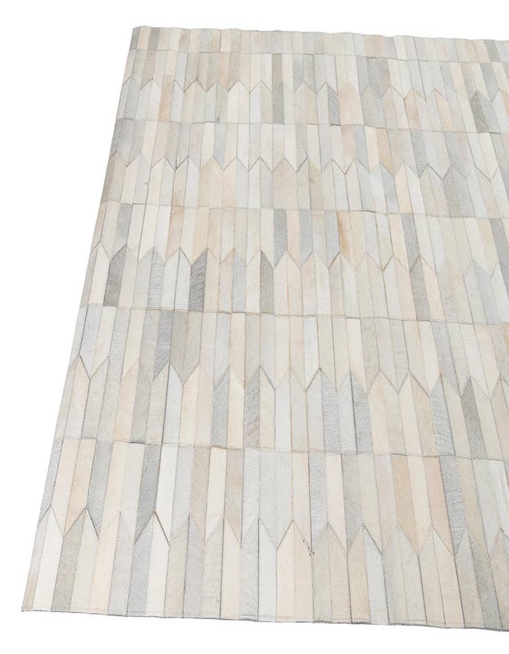 Detail image of  5' x 8' Cowhide Leather Rug