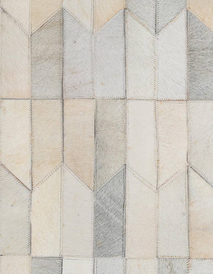 Detail image of  5' x 8' Cowhide Leather Rug