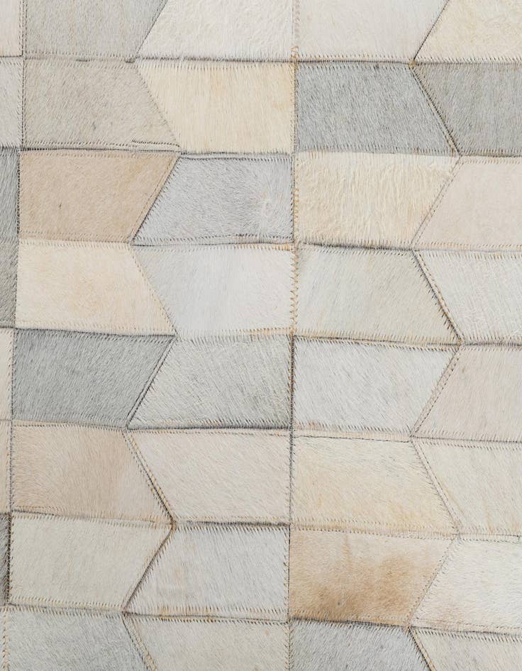 Detail image of  5' x 8' Cowhide Leather Rug