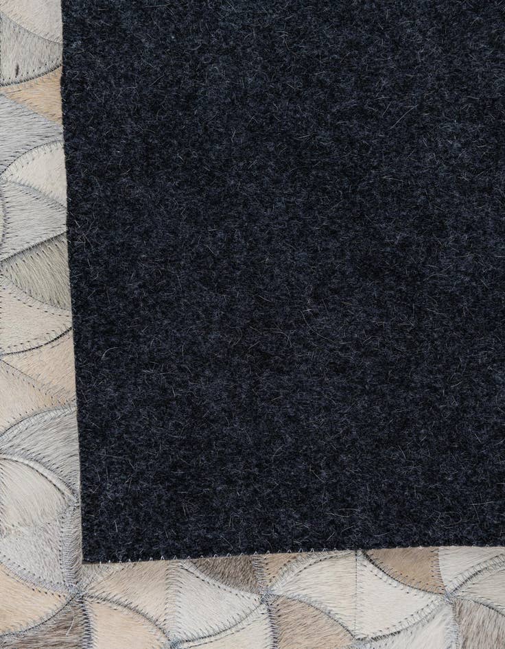 Detail image of  5' 2 x 8' Cowhide Leather Rug