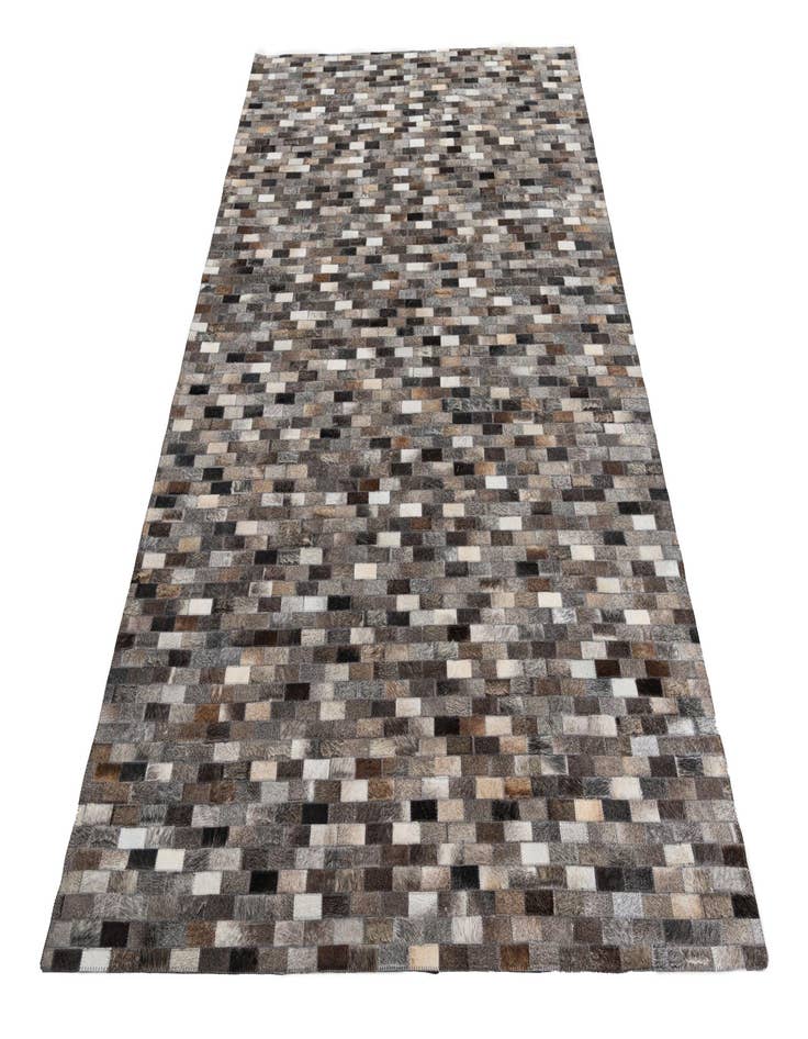 Detail image of  5' x 8' Cowhide Leather Rug