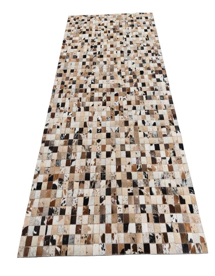 Detail image of  5' x 8' Cowhide Leather Rug