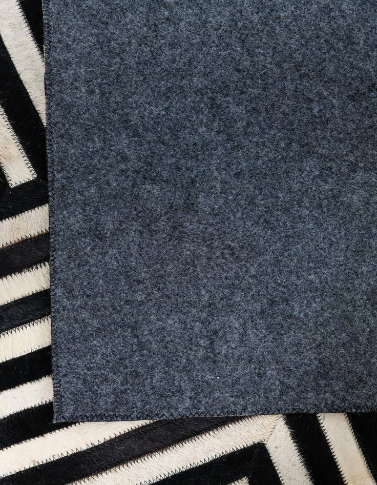 Detail image of  8' x 10' Cowhide Leather Rug