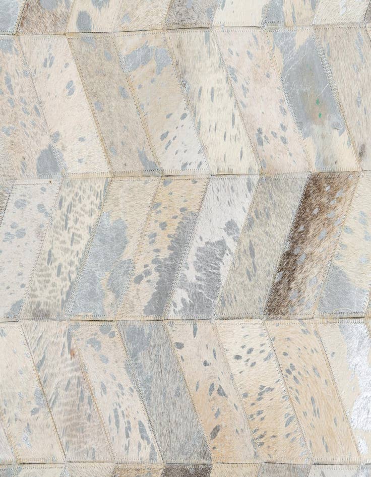 Detail image of  5' x 8' Cowhide Leather Rug