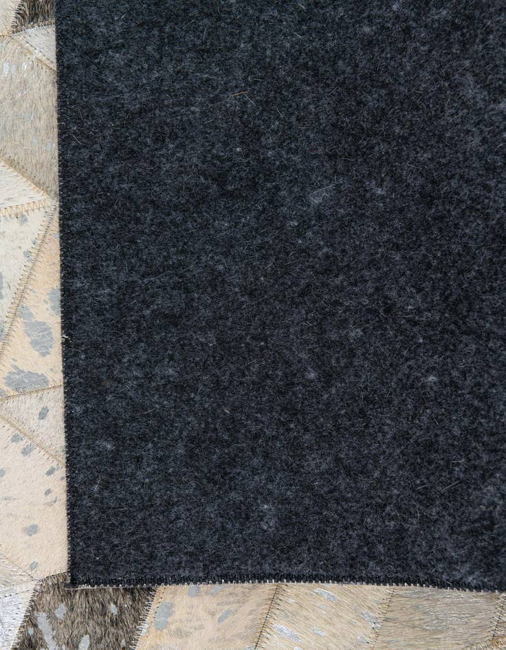 Detail image of  5' x 8' Cowhide Leather Rug