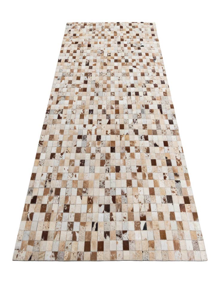 Detail image of  5' x 8' Cowhide Leather Rug