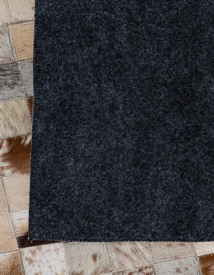 Detail image of  5' x 8' Cowhide Leather Rug