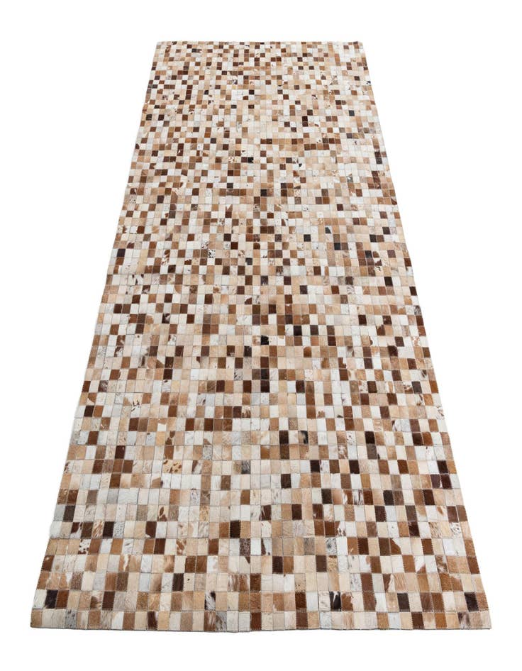 Detail image of  5' x 8' Cowhide Leather Rug