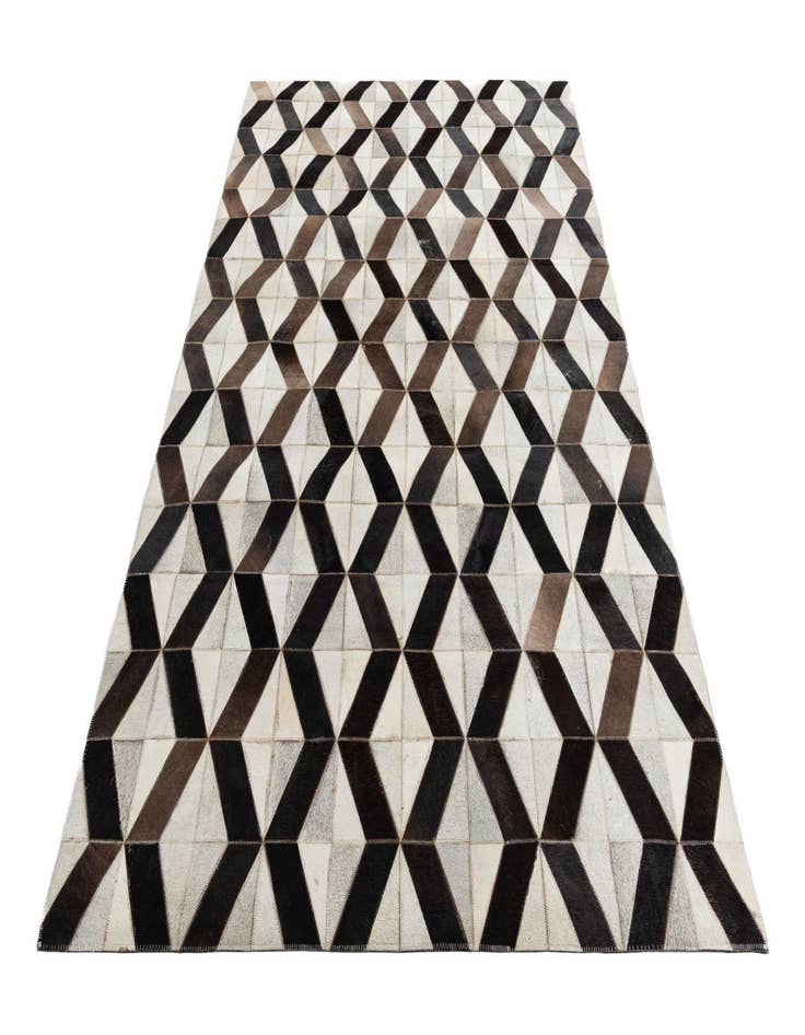 Detail image of  5' x 8' Cowhide Leather Rug