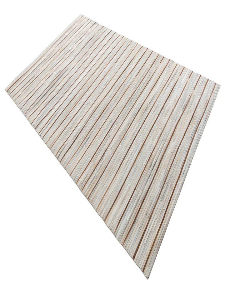 Detail image of  5' x 8' 2 Cowhide Leather Rug