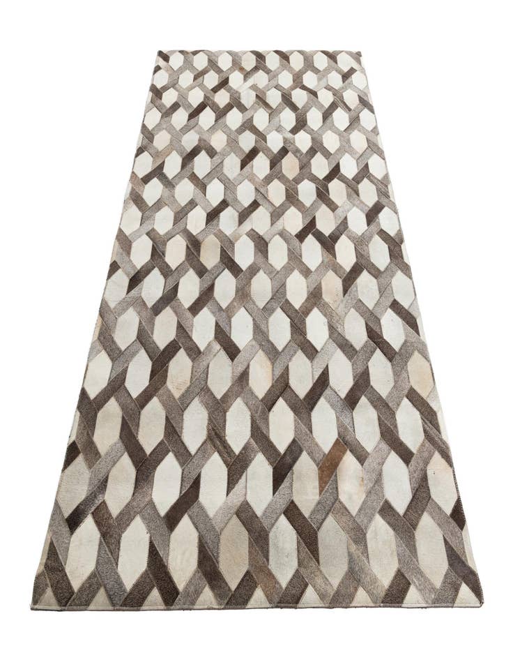 Detail image of  5' x 8' Cowhide Leather Rug