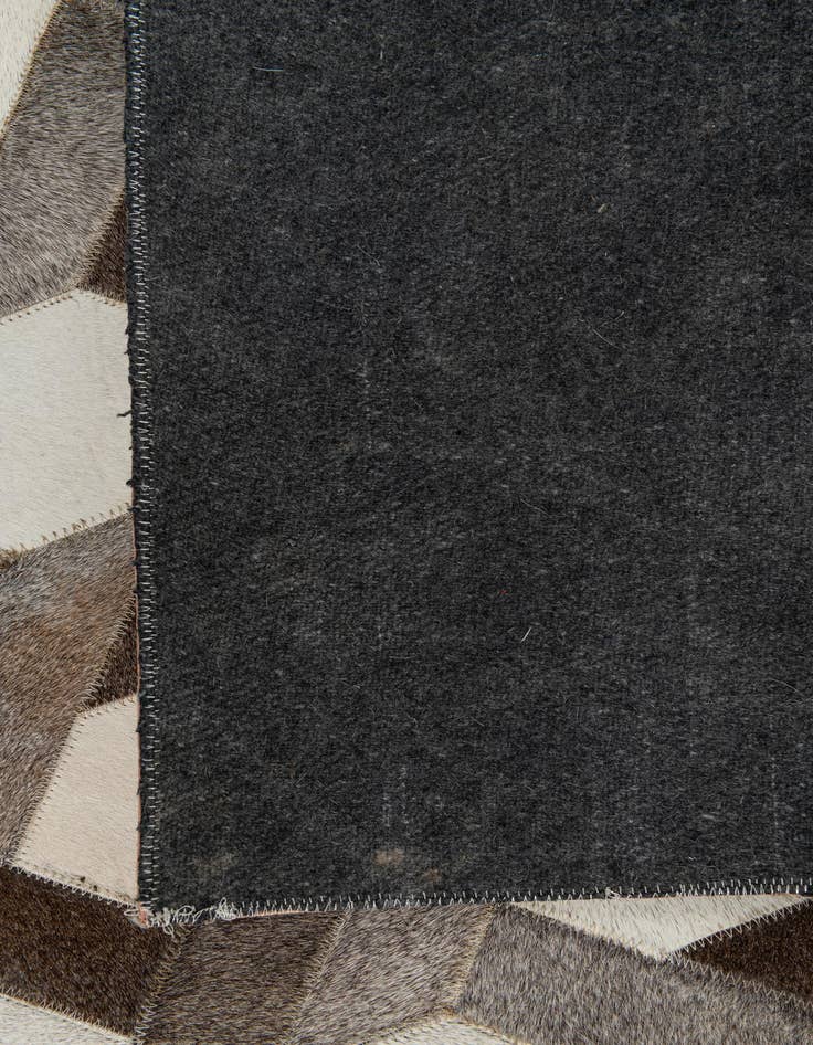 Detail image of  5' x 8' Cowhide Leather Rug