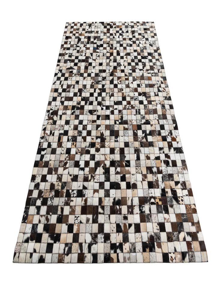 Detail image of  5' x 8' Cowhide Leather Rug