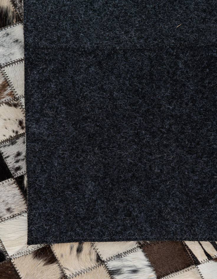 Detail image of  5' x 8' Cowhide Leather Rug