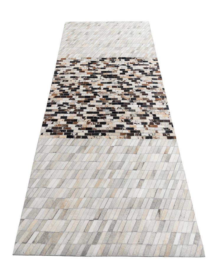 Detail image of  5' x 8' Cowhide Leather Rug