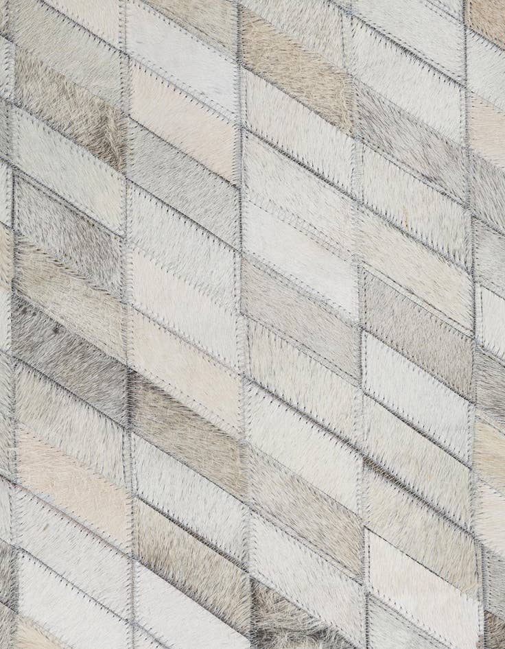 Detail image of  5' x 8' Cowhide Leather Rug