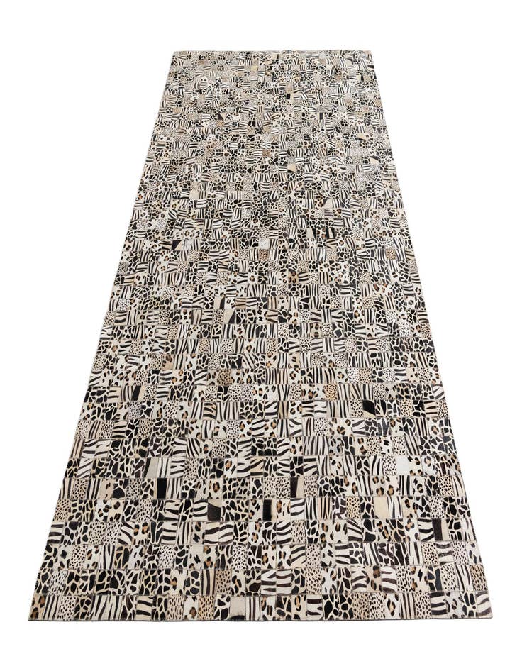 Detail image of  5' x 8' Cowhide Leather Rug