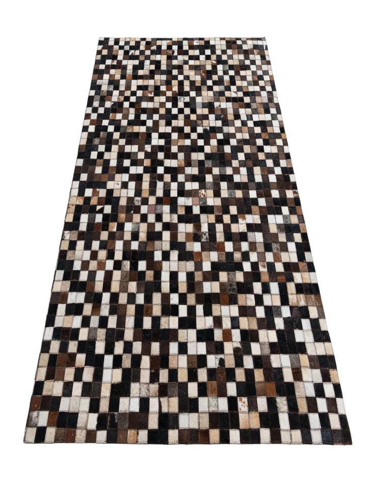 Detail image of  4' x 6' Cowhide Leather Rug