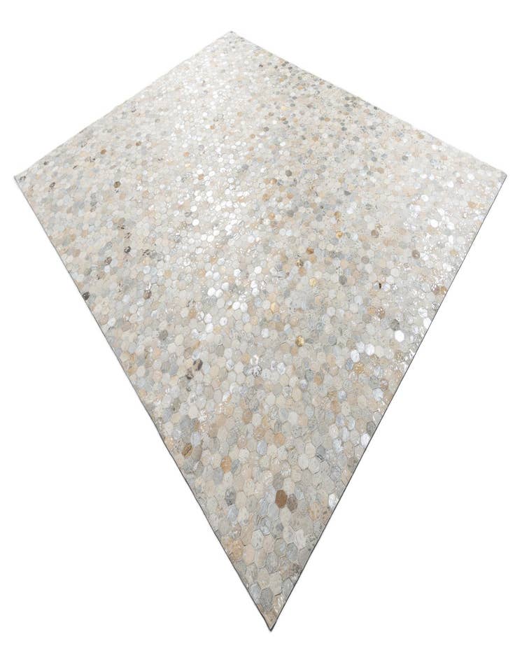 Detail image of  8' x 10' Cowhide Leather Rug