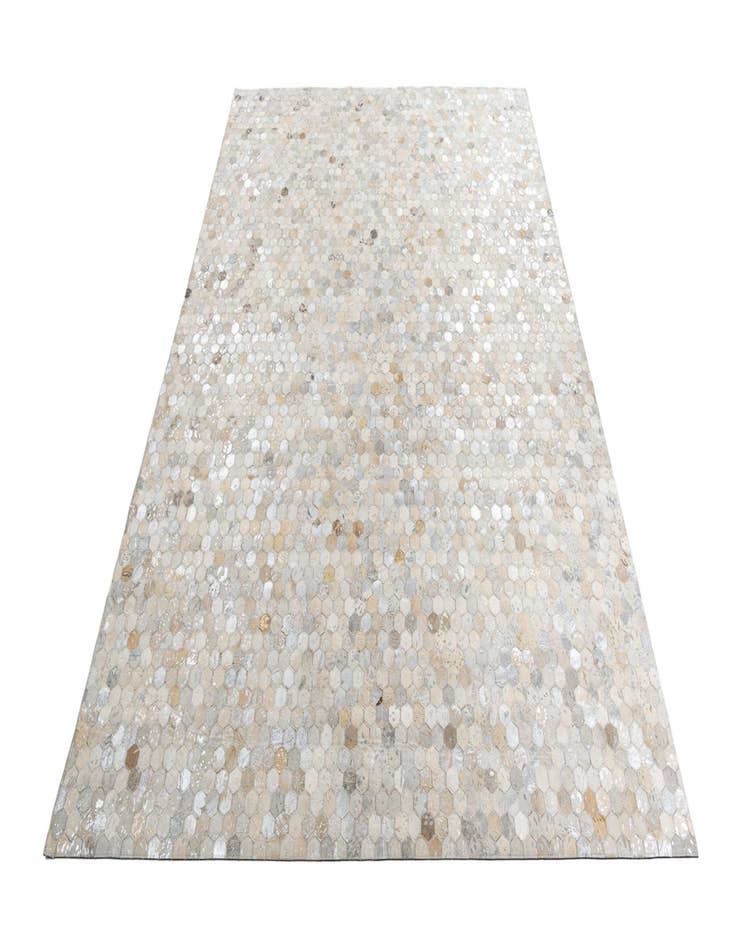 Detail image of  8' x 10' Cowhide Leather Rug