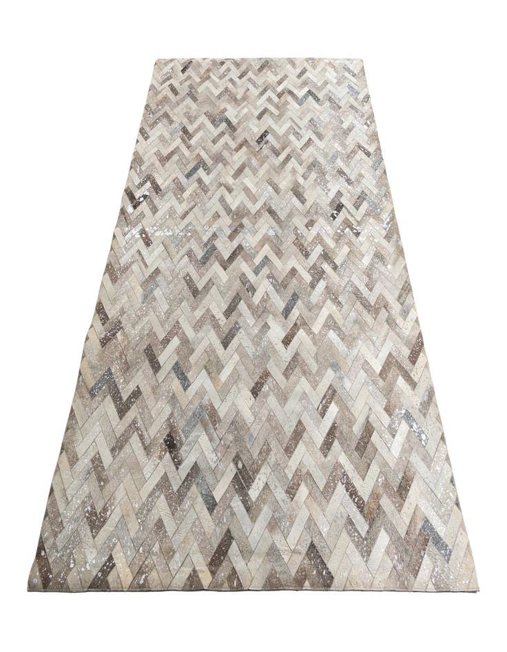 Detail image of  8' x 9' 10 Cowhide Leather Rug