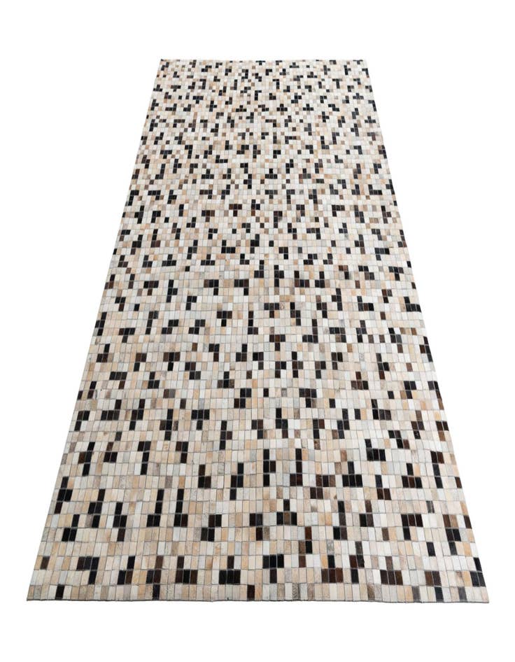 Detail image of  8' x 9' 9 Cowhide Leather Rug