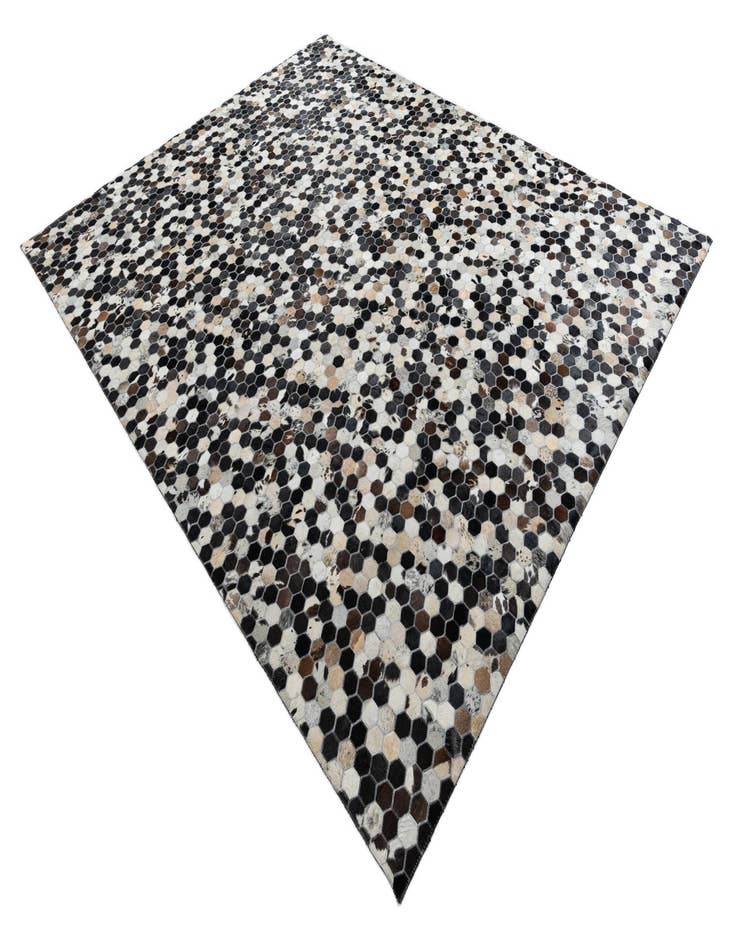 Detail image of  8' x 10' Cowhide Leather Rug