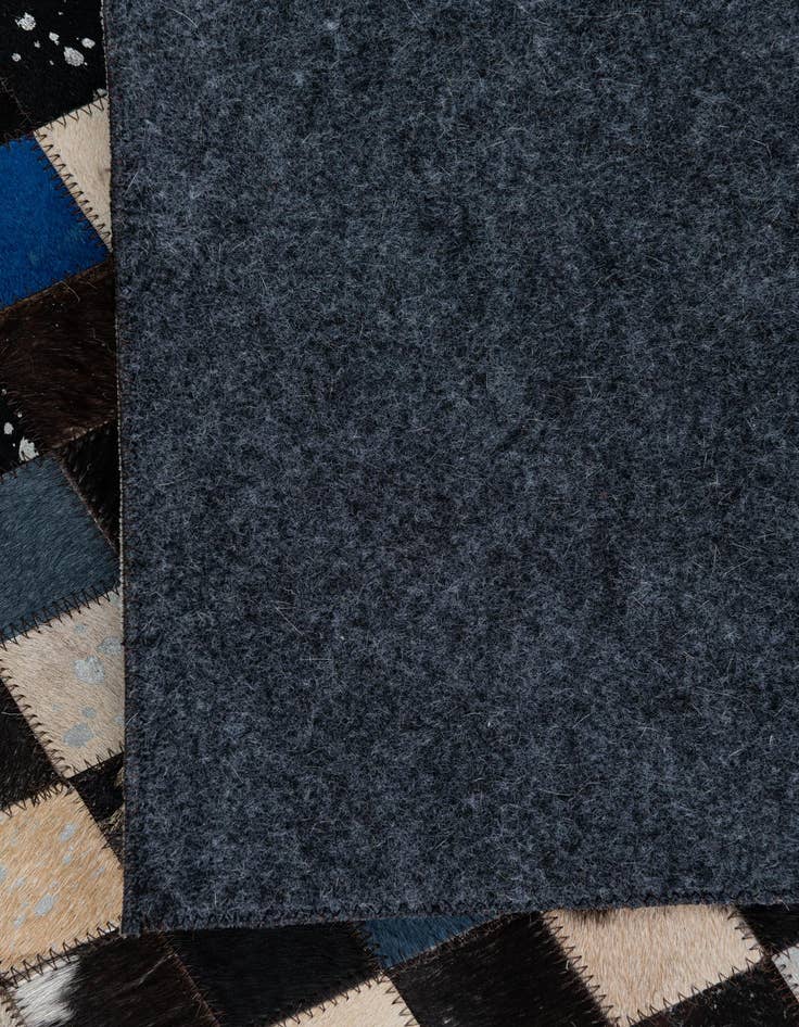 Detail image of  5' x 8' Cowhide Leather Rug