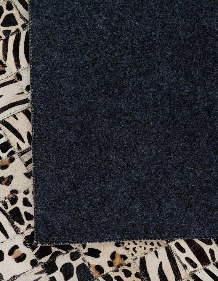 Detail image of  5' x 8' Cowhide Leather Rug