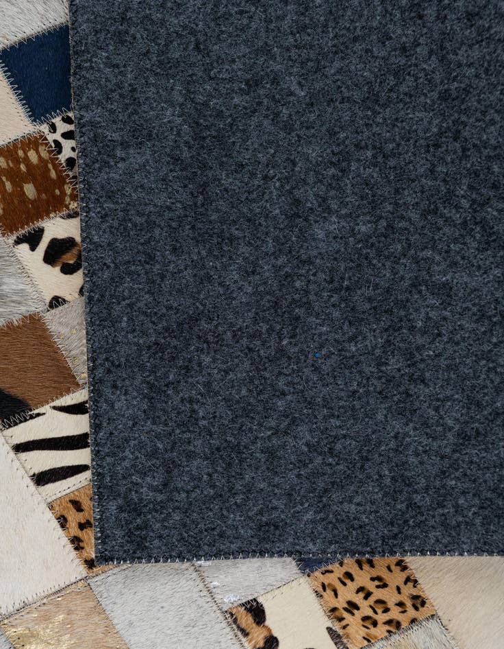 Detail image of  5' x 8' Cowhide Leather Rug