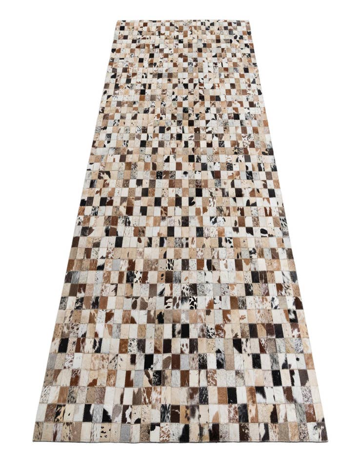 Detail image of  5' x 8' Cowhide Leather Rug