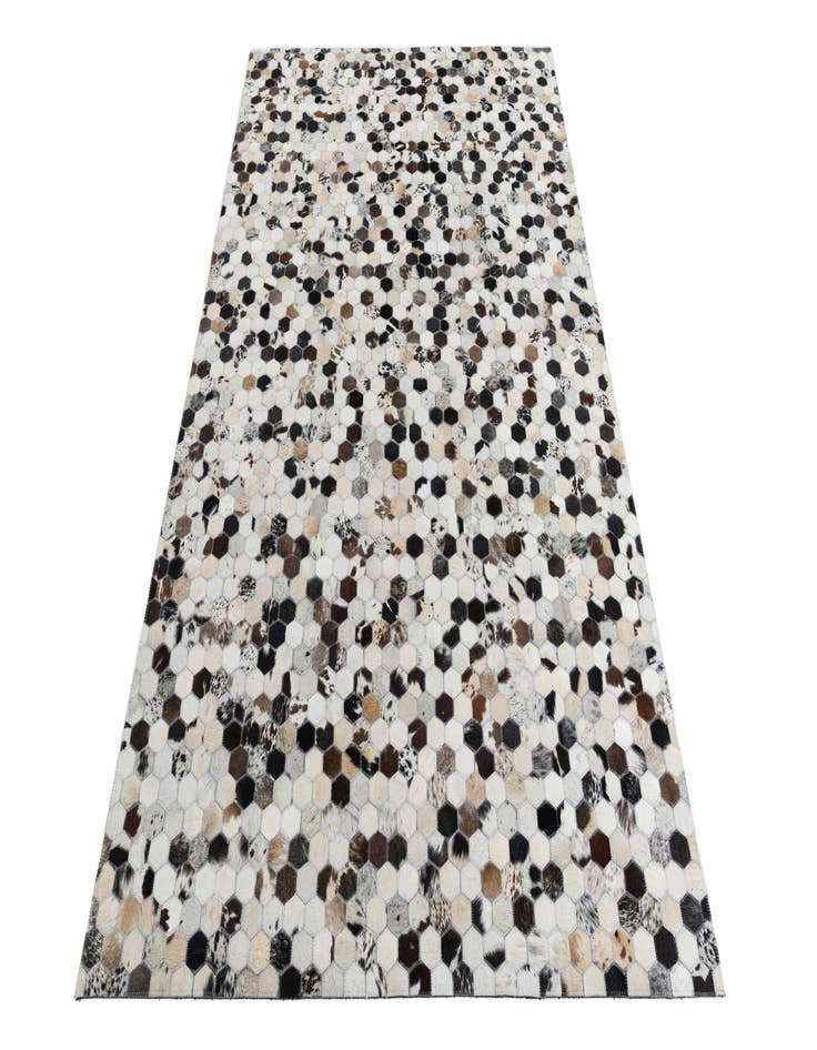 Detail image of  5' x 8' Cowhide Leather Rug