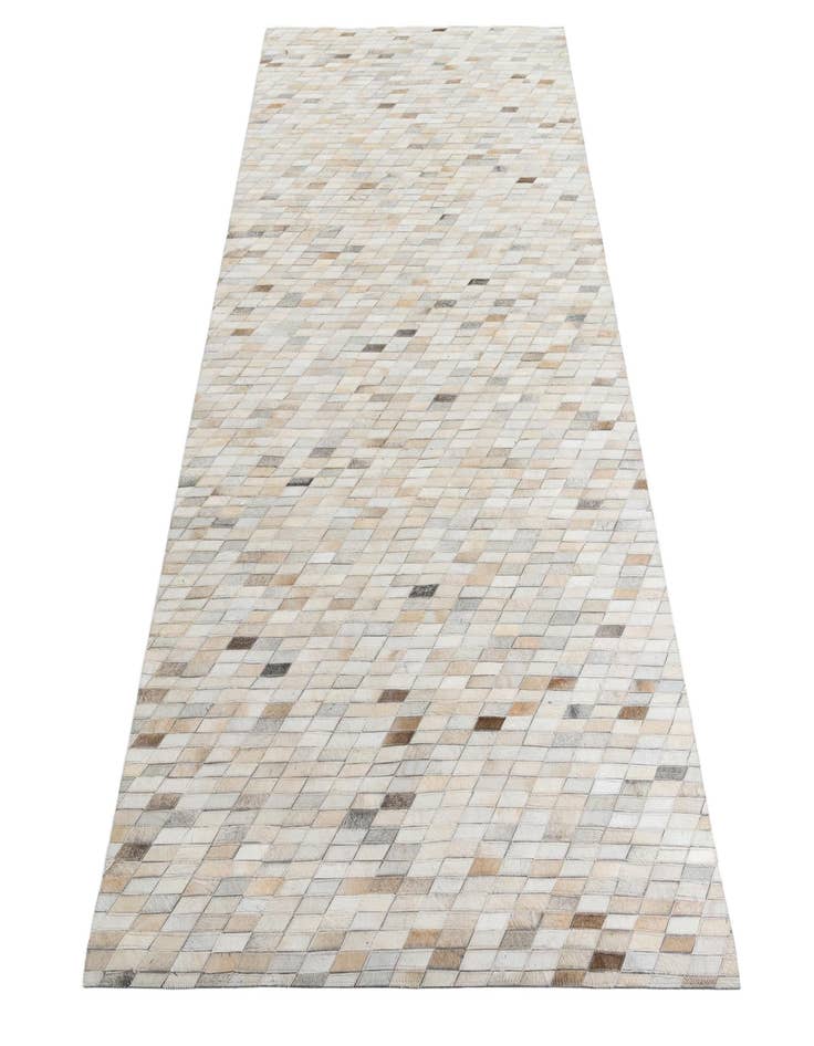 Detail image of  5' x 8' Cowhide Leather Rug