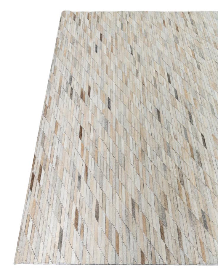 Detail image of  5' x 8' Cowhide Leather Rug