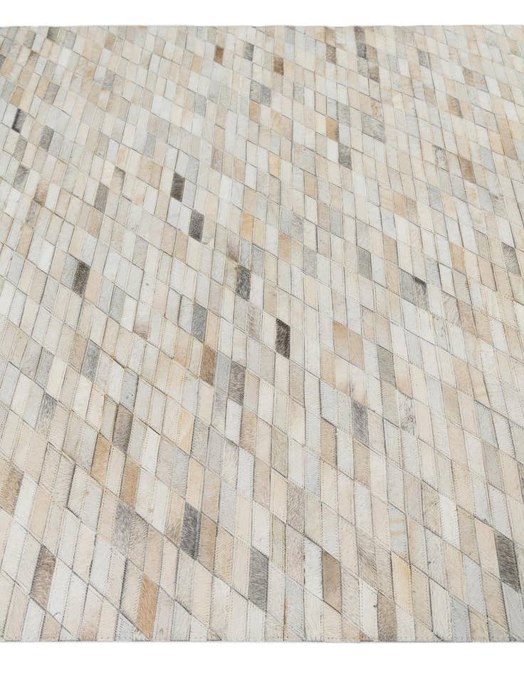 Detail image of  5' x 8' Cowhide Leather Rug