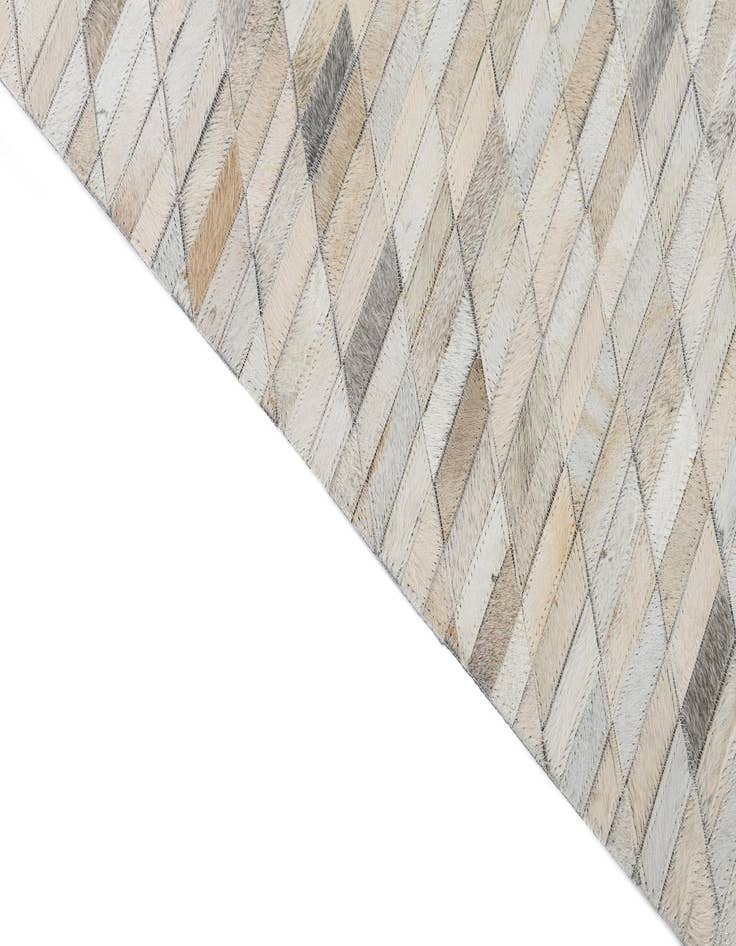 Detail image of  5' x 8' Cowhide Leather Rug