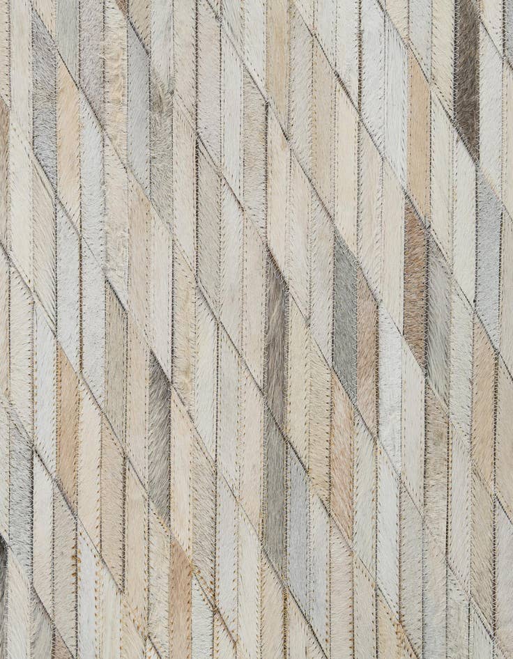 Detail image of  5' x 8' Cowhide Leather Rug