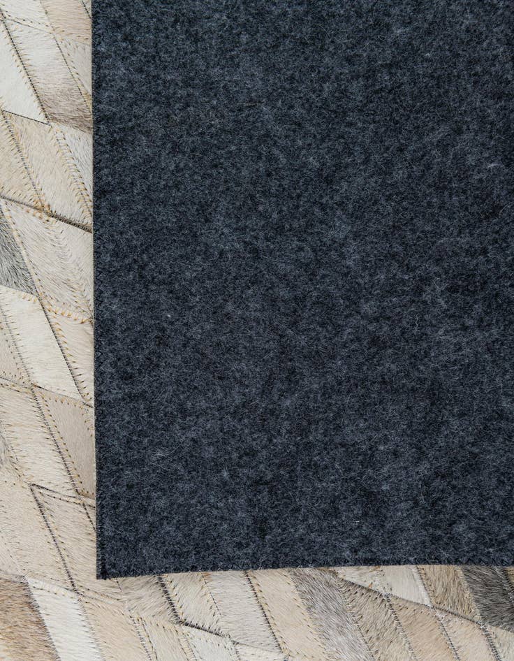 Detail image of  5' x 8' Cowhide Leather Rug