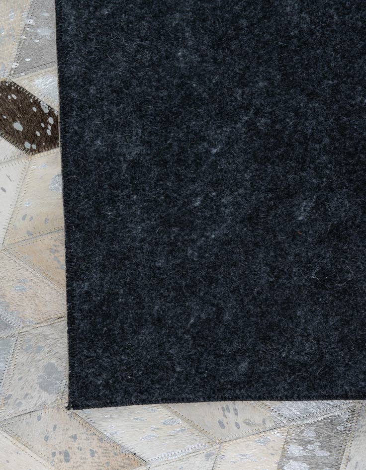 Detail image of  5' 1 x 8' Cowhide Leather Rug