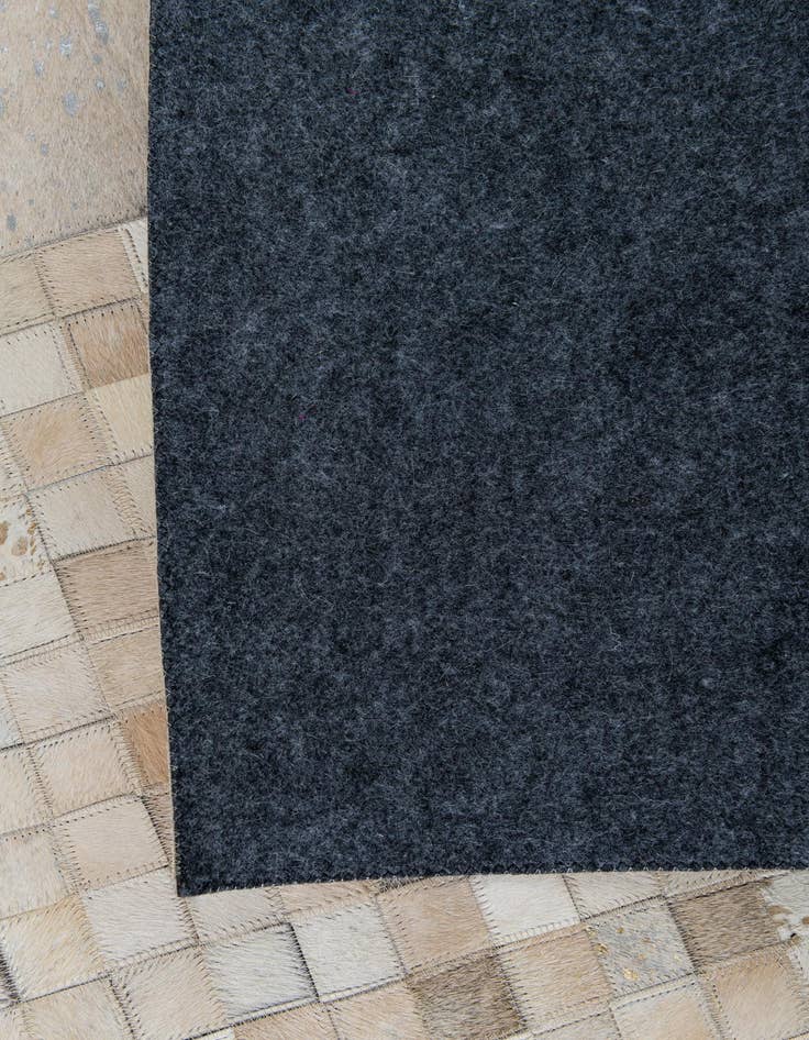 Detail image of  5' 1 x 8' Cowhide Leather Rug