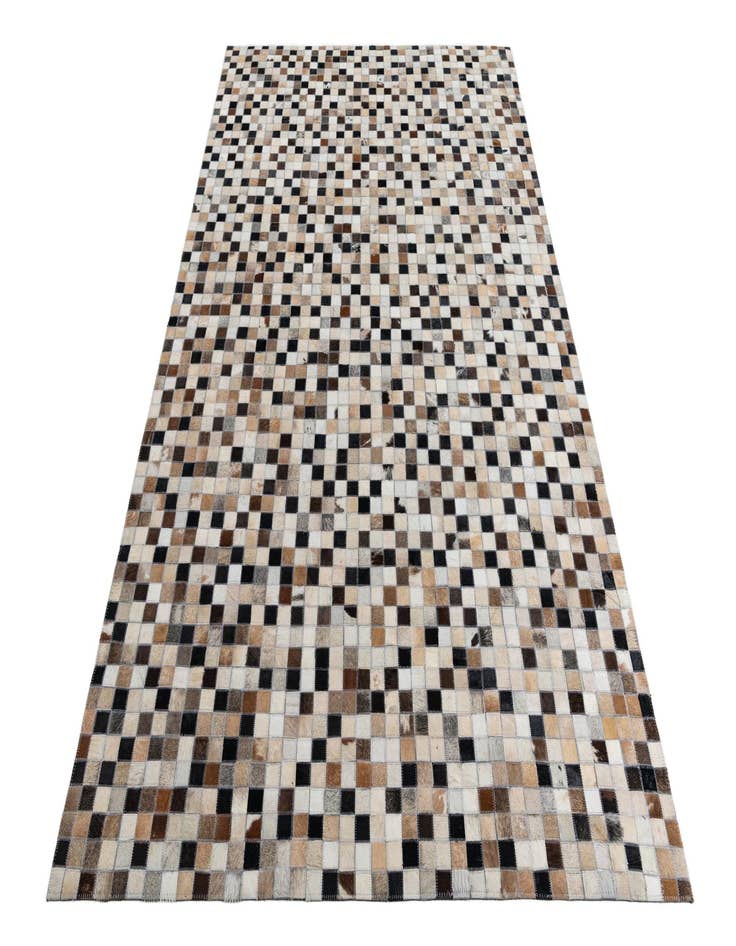 Detail image of  5' x 8' Cowhide Leather Rug