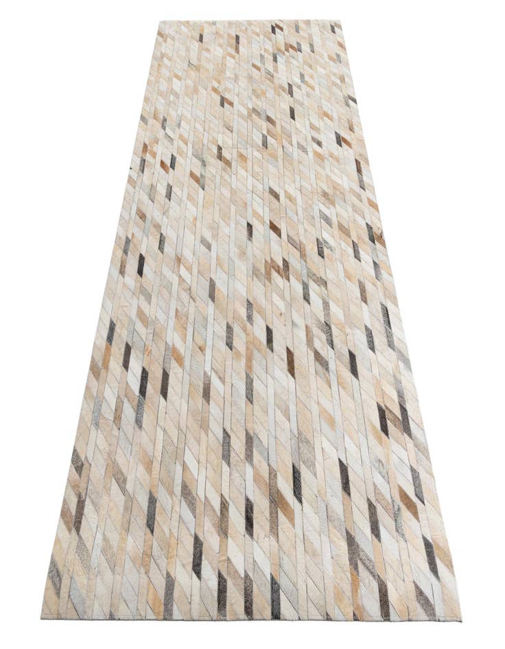 Detail image of  5' x 8' Cowhide Leather Rug