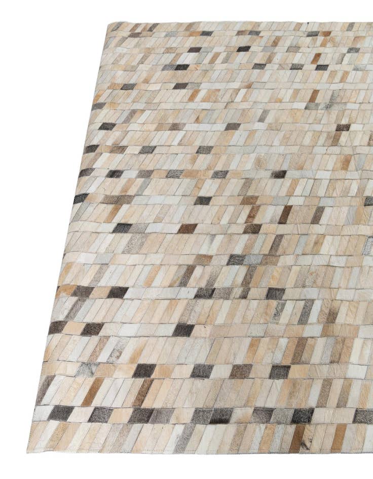 Detail image of  5' x 8' Cowhide Leather Rug