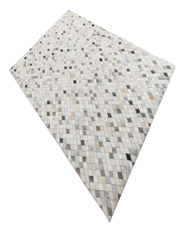 Detail image of  5' x 8' Cowhide Leather Rug