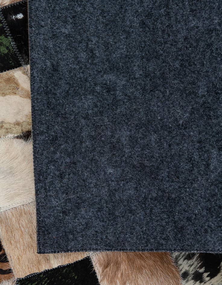 Detail image of  5' x 8' Cowhide Leather Rug