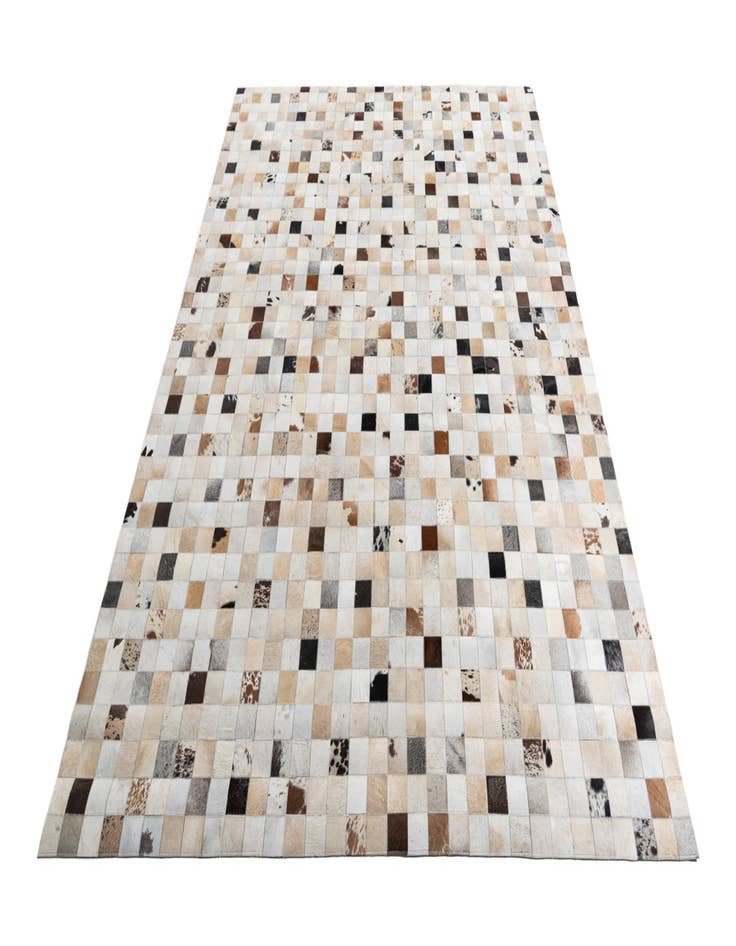 Detail image of  8' x 10' Cowhide Leather Rug