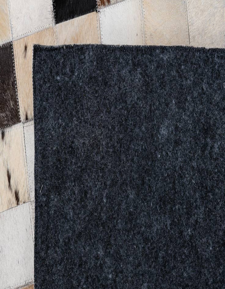 Detail image of  8' x 10' Cowhide Leather Rug